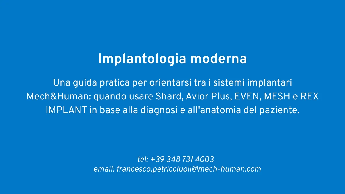 Implantologia moderna