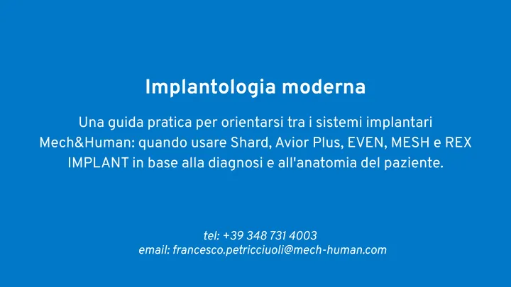 Implantologia moderna